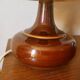 70's ceramic bedside lamp