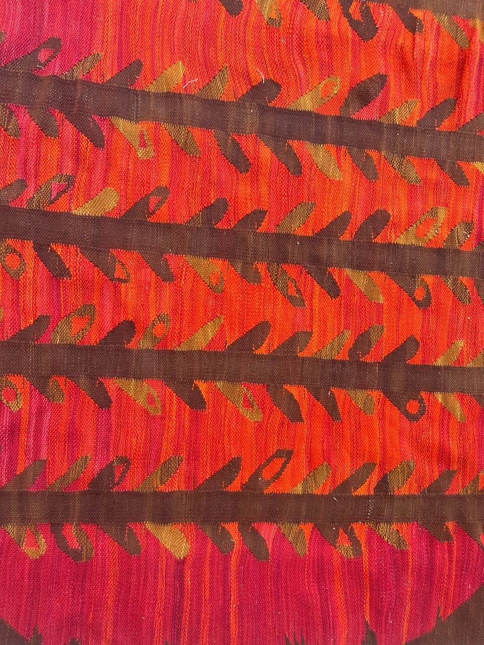 Vintage scandinavian rug from the 70s, hand-woven