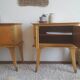 Pair of bedside tables-compass-circa 1960-Scandinavian spirit