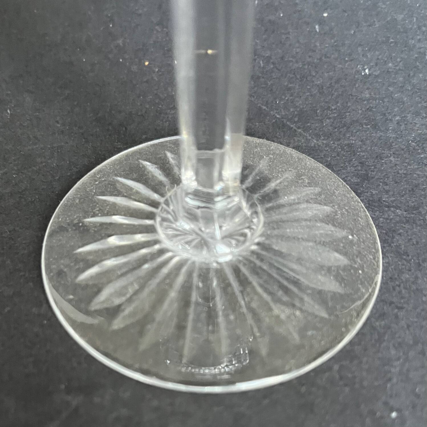 Saint Louis cut crystal glass Tommy model