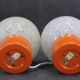 1970s Pair of Table lamps by Pokrok Zilina , Czechoslovakia