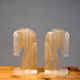 Pair of greenhouse books horses in onyx