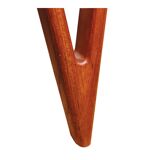 Table basse modèle 32 en teck à pieds en V par Ewbach pour møbelfabrikken toften, Danemark, 1960