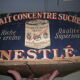 Old wooden Nesle case