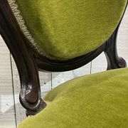 Pair of Napoleon III period chairs in rosewood - 19th century