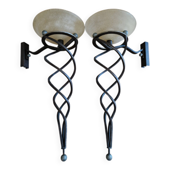 Antinea wall lights by Sergio Terzani
