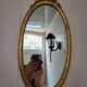 Louis XVI style oval mirror