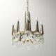 Chandelier 10 lights vintage 70s modern style
