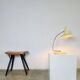 Perforated Saucer-Shaped Table Lamp Anvia Nederland, The Netherlands 1950S