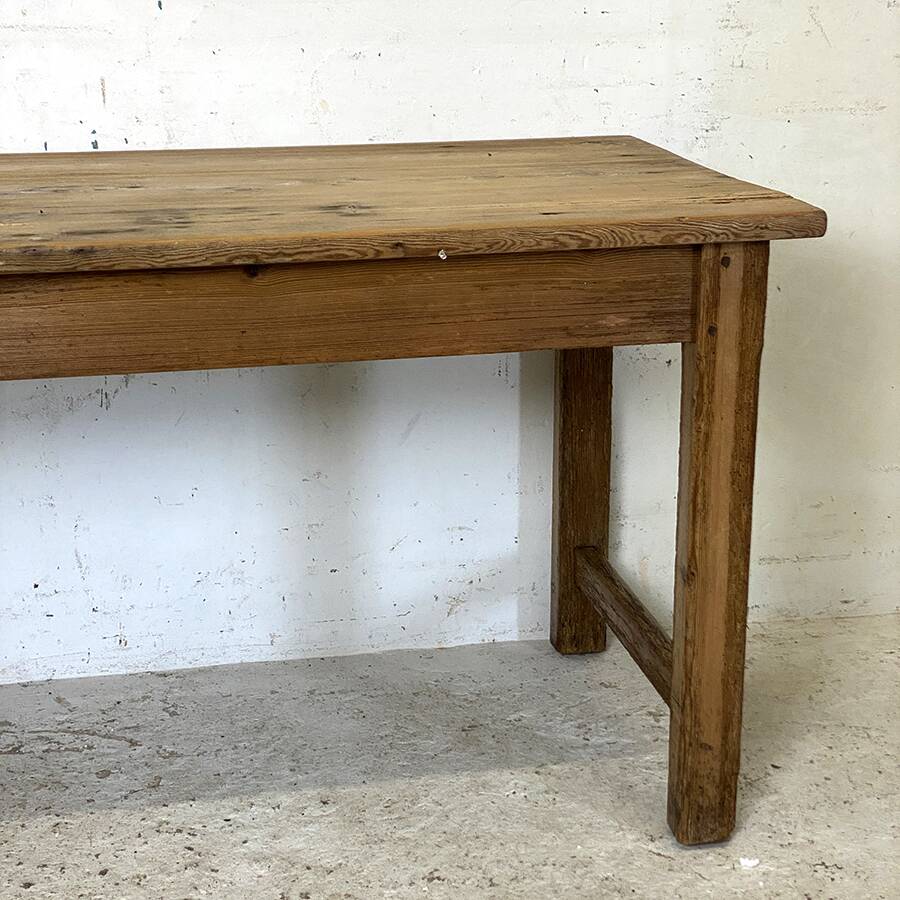 Solid fir farmhouse table