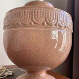 Enamelled porcelain lamp foot
