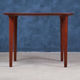 Mid-Century Danish Solid Teak Side Table, 1960s