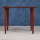Mid-Century Danish Solid Teak Side Table, 1960s