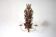 Large bronze wall light with 2 lights, dolphin wall light with reeds