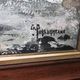 Painting - Oil on panel Mountain landscape river signed Gabriel Pinson