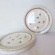 5 flat plates of Gien model Marie Laure 220536
