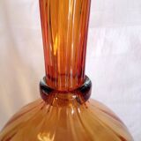 ValléerySthal crystal wine carafe (since 1699), gradient amber color
