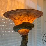 Edgar Brandt style lamp