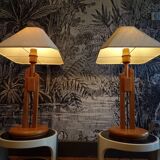 Pair of Scandinavian Asmuth Leuchten lamps