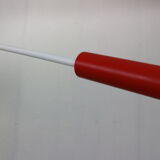 J.J.J. Hoogervorst Red Counter Balance Ceiling Lamp by Anvia Holland, 1950