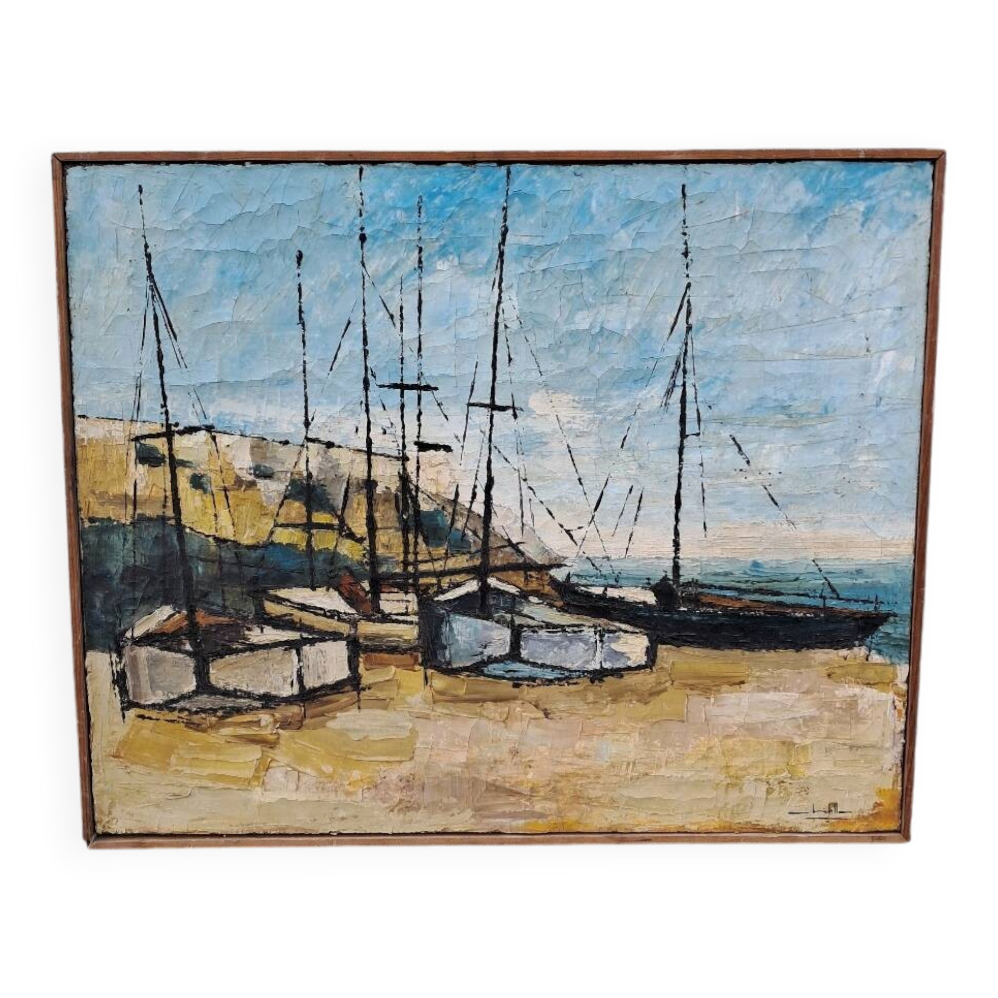 Seaside, leucate beach by lahalle