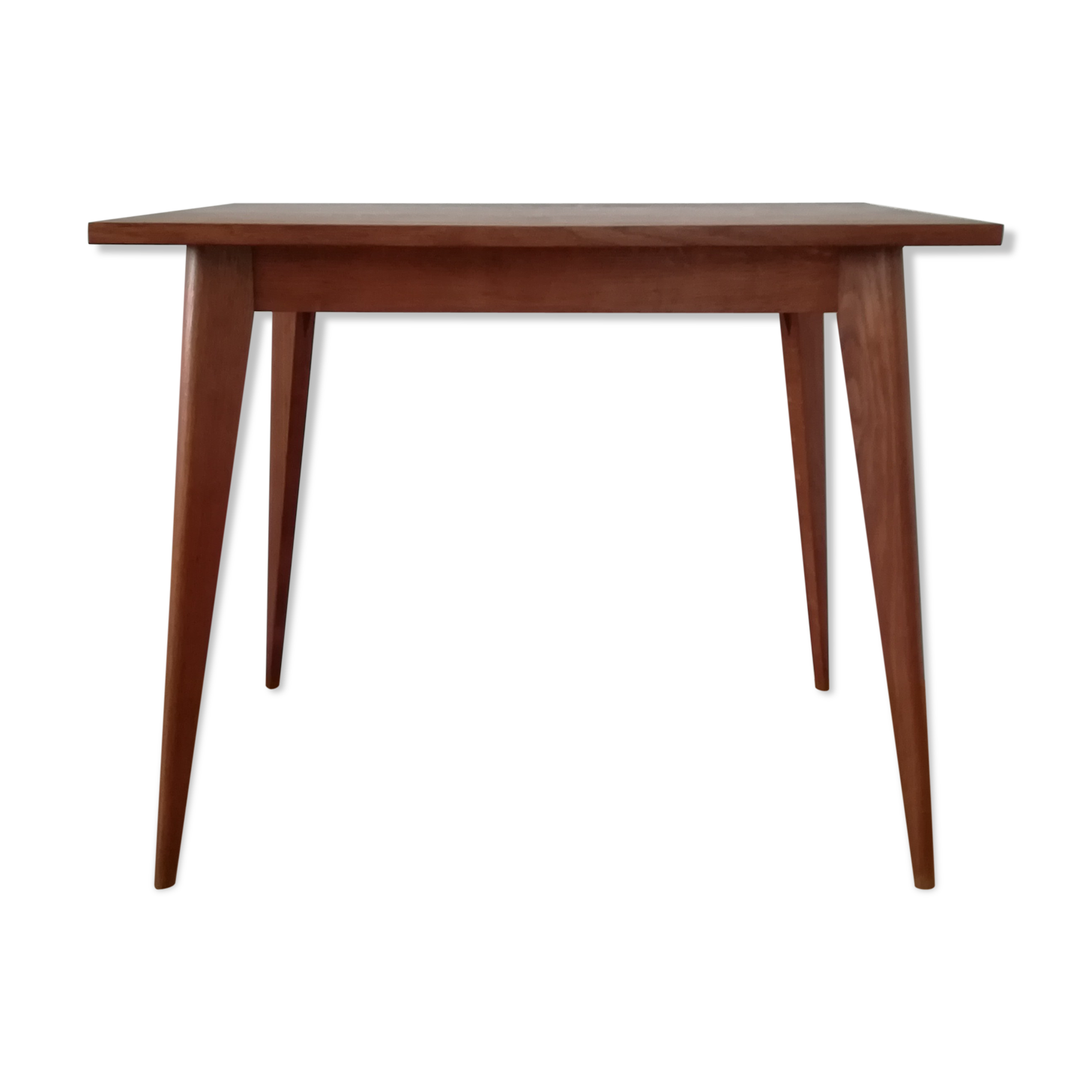 Solid oak side table