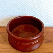 Teak fruit bowl Nissen Denmark 1960