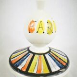 Ceramic Pot "flour" Signed Roger Capron Vallauris