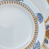 Assiettes plates Longwy