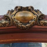 Louis XVI 2-part sideboard in mahogany veneer and precious wood marquetry