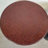 Pair of Parisian bistro pedestal tables