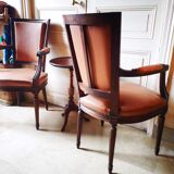 Fauteuils cabriolet de style Louis XVI