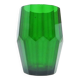 Art Deco vase, crystal, designed by J. Hoffmann, Bohemia, Czechoslovakia, 1930s
