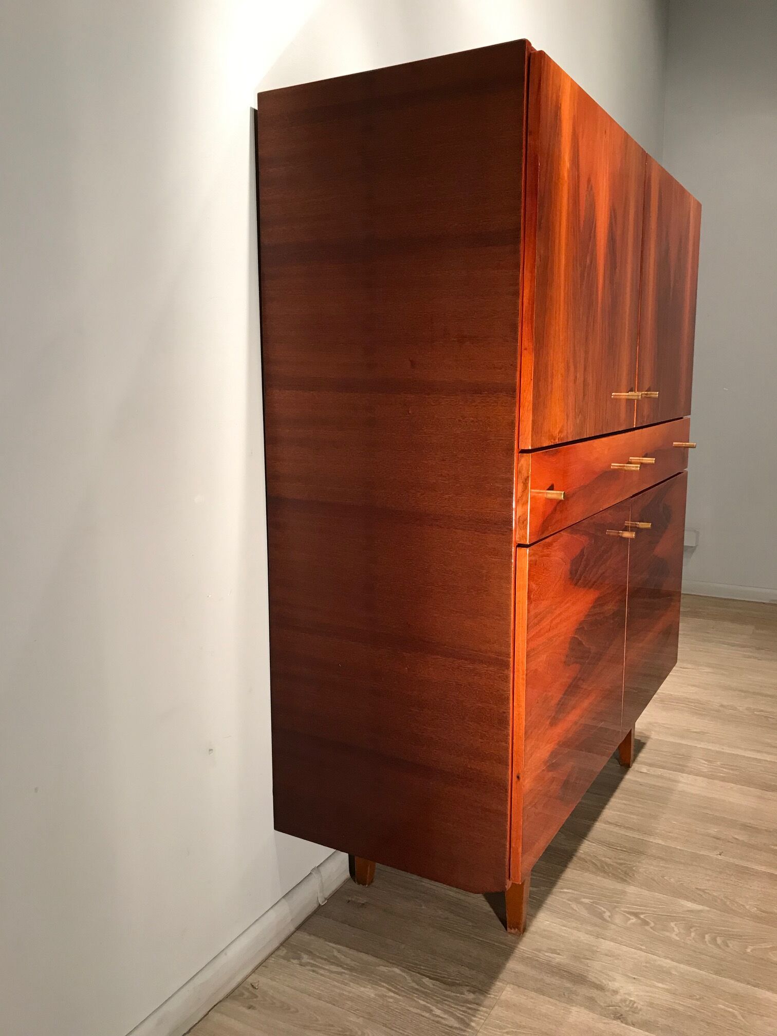 Chest of drawers, Wardrobe, Bytom Furniture Factory, Poland, 1970s