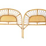 1960s Rattan Headboards from France