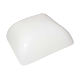 White opaline ceiling light, 60s