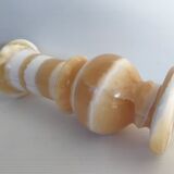 Vase en onyx vintage 25cm