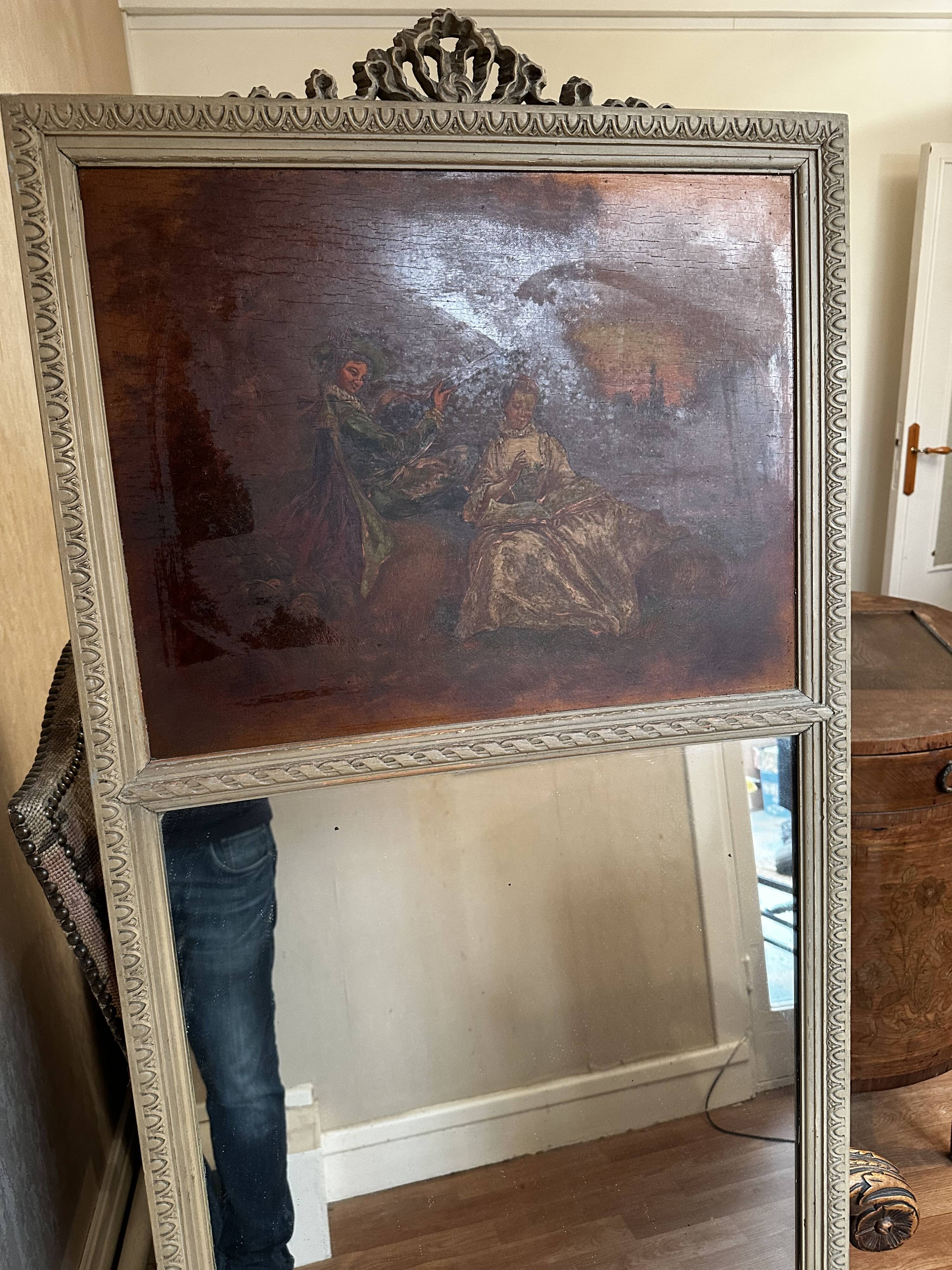 Louis XVI Style Trumeau - 19th century