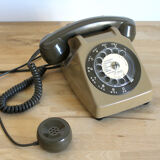 Vintage Socotel phone with rotating dial