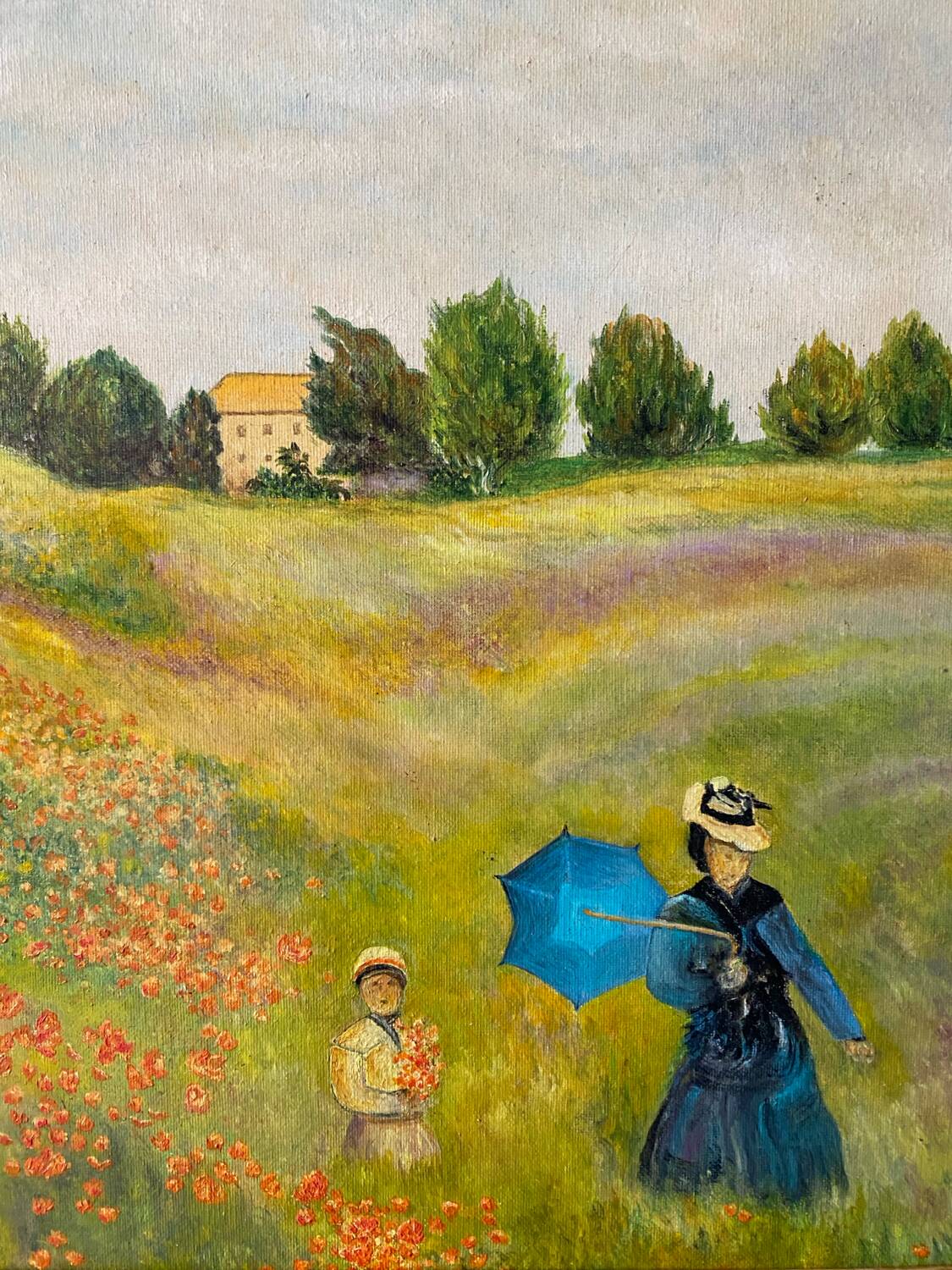 Landscape signed by the 20th century school