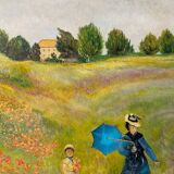 Landscape signed by the 20th century school