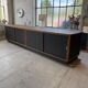 Two-sided counter sliding doors oak XXL 4m enfilade