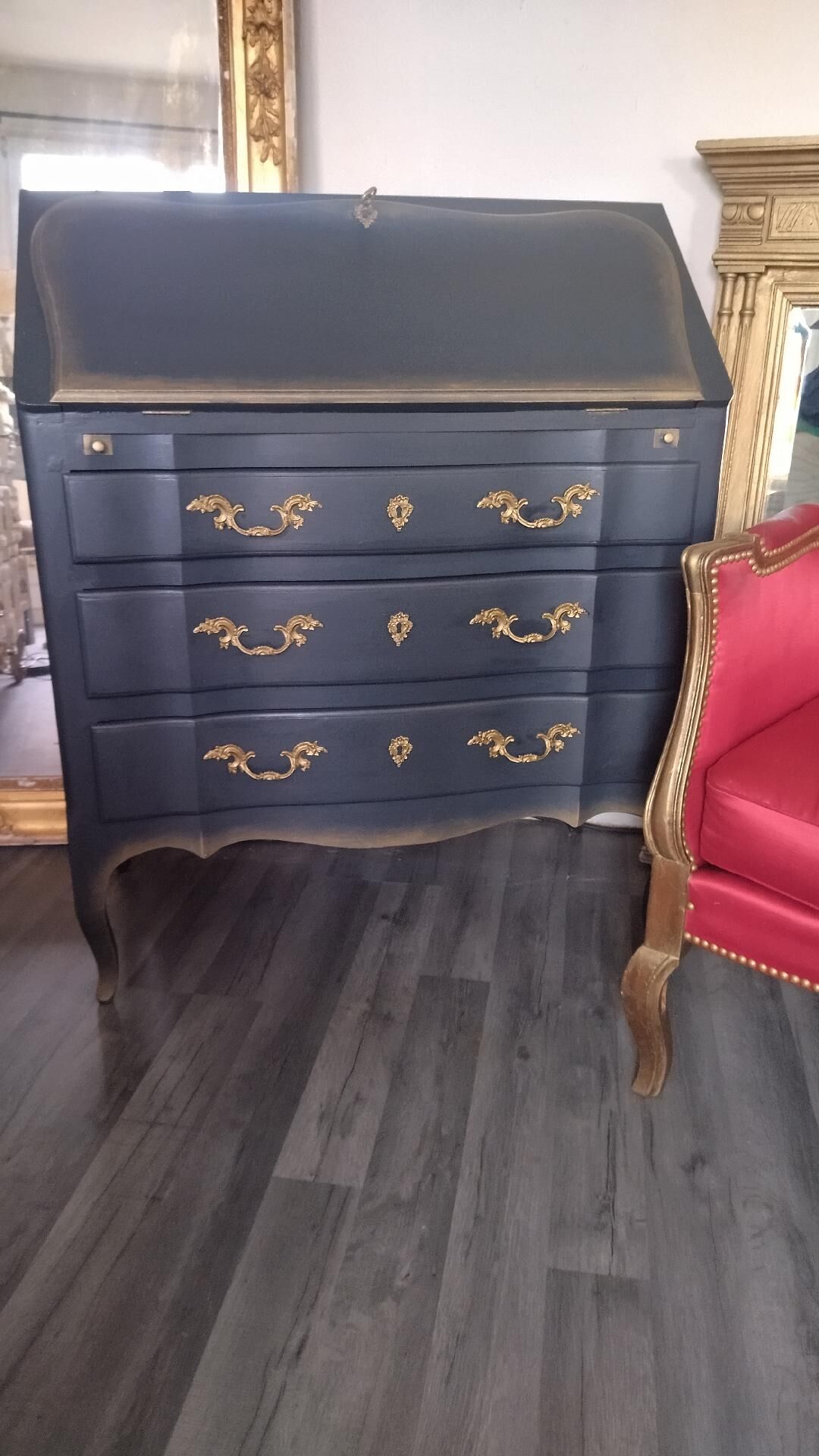 Louis XV style secretary