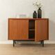Classic chest of drawers from the 1960s with practical, closed storage space