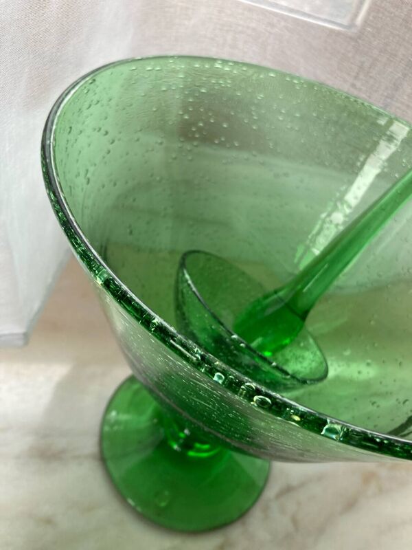 Coupe, service à punch Biot vintage