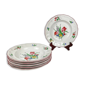 6 assiettes creuses KG