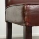 Beautiful and comfortable set of 6 sheepskin dining chairs in English style