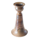 Stoneware candle holder
