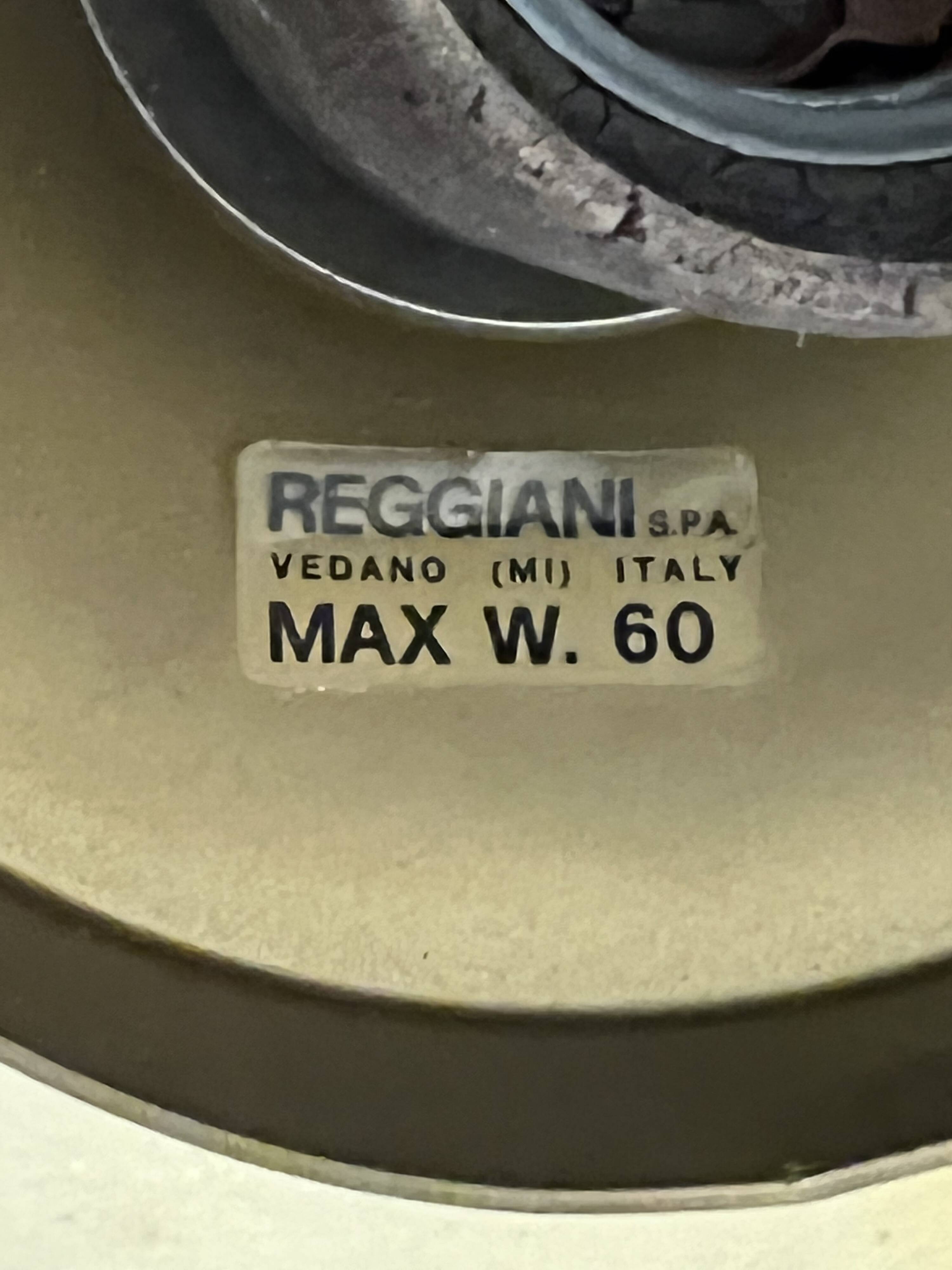 Ceiling lamp by Reggiani Italy 1970