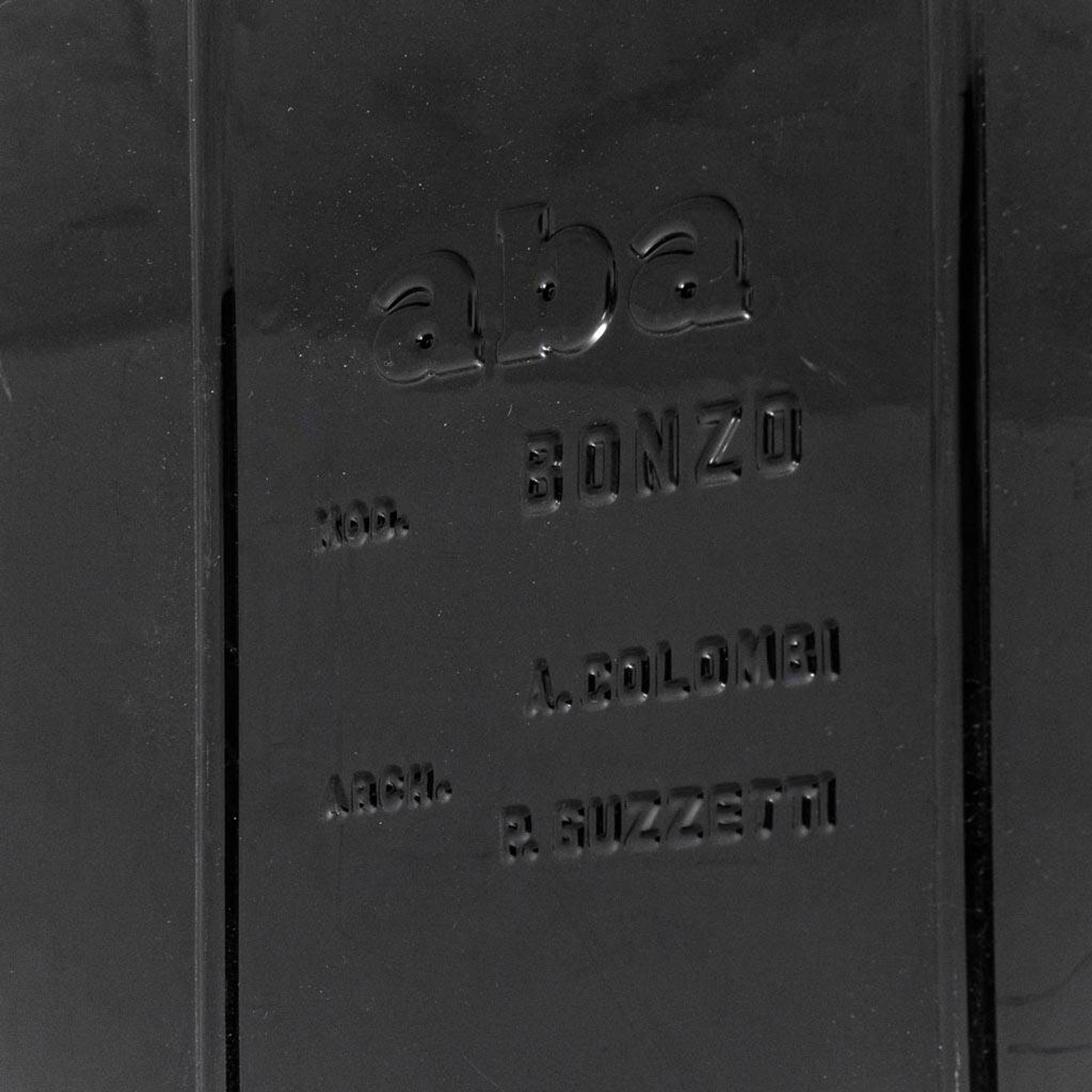 Poltrona in tessuto bonzo guzzetti aba anni ’70 vintage modernariato